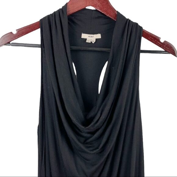 Helmut by Helmut Lang Black Kinetic Cowl Neck Maxi Dress Size M - Picture 4 of 8